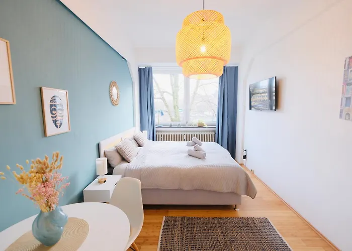 Modernes Studio-apartment Zentral Gelegen *