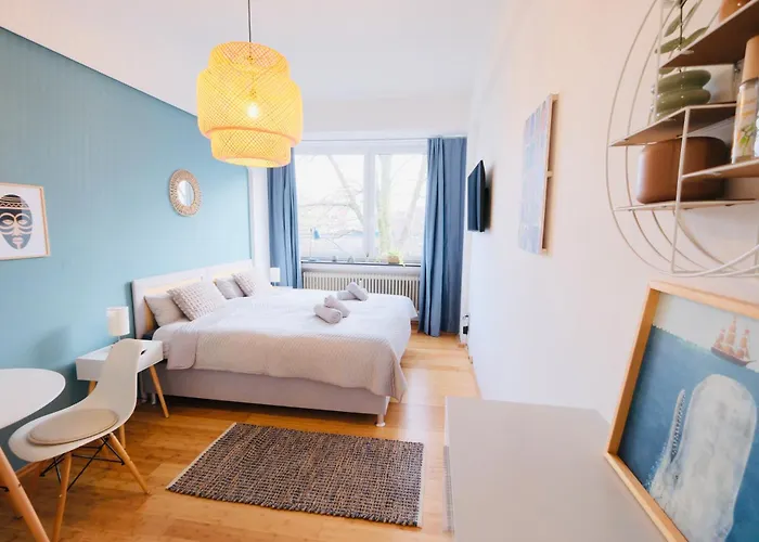 דירה Modernes Studio-apartment Zentral Gelegen *