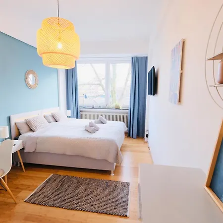 公寓 Modernes Studio-apartment Zentral Gelegen *